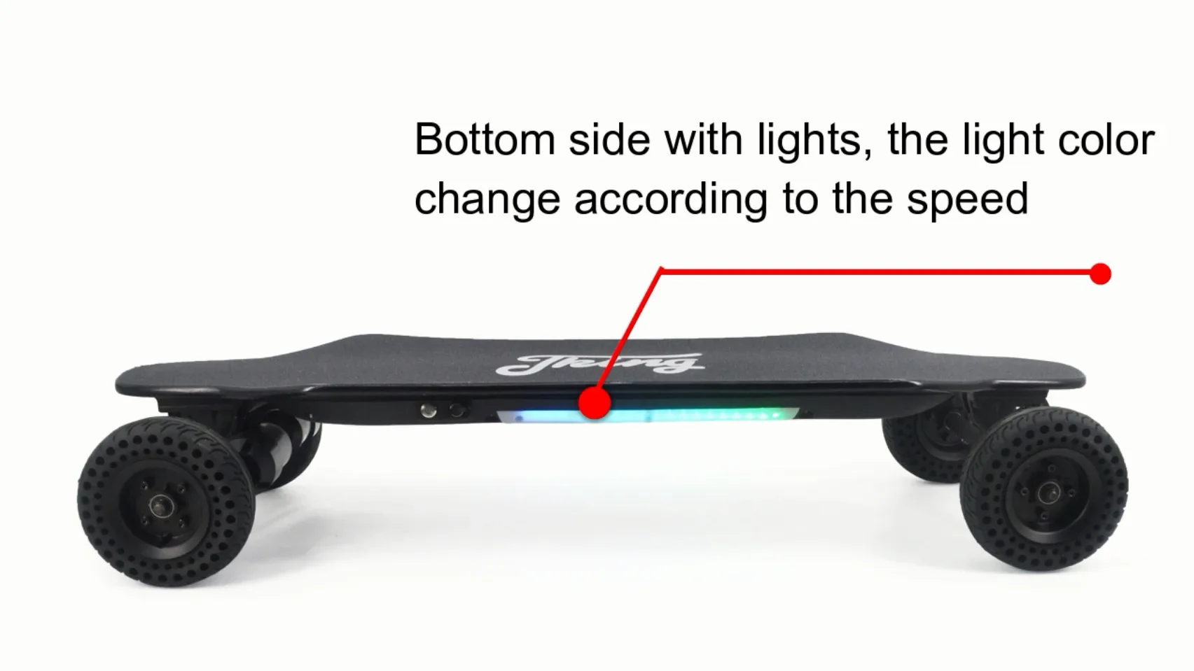 Planche à roulettes électrique pour adultes, planche à roulettes tout-terrain, longboard, 800W, moteur 40km, 4x4