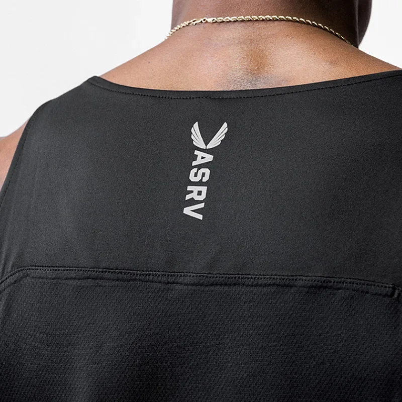 Men's Gym Tank Top Bodybuilding Sleeveless Shirt Quick Dry Fitness Vest Workout Running Sports Muscle Casual Summer Undershirt view 3