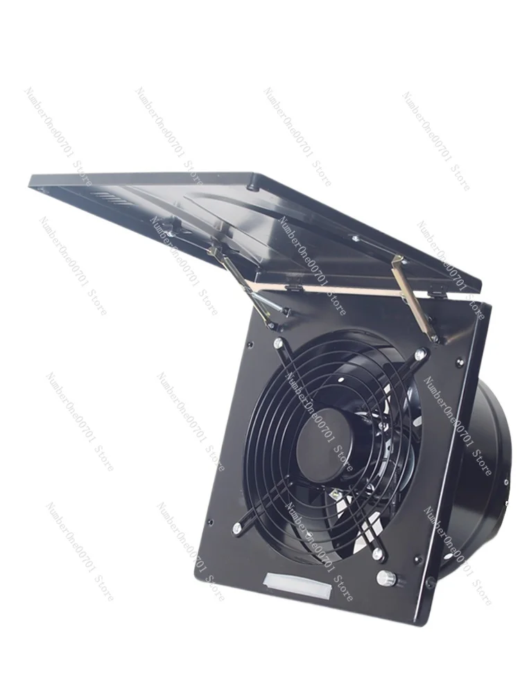 Flip Exhaust Fan Kitchen Household Ventilator Strong Oil Smoke Exhaust Fan