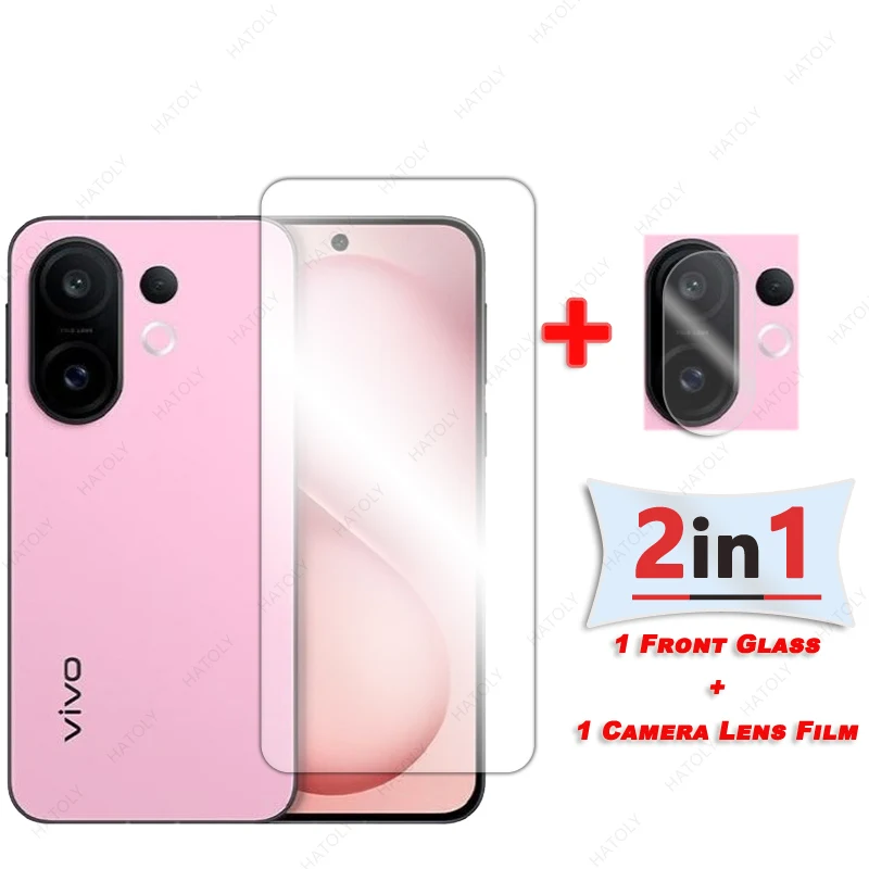 

4-в-1 для vivo S30 Pro mini Glass HD Прозрачная защитная пленка для vivo S30 Pro mini Защитная пленка для экрана Стекло Защитная пленка для объектива камеры
