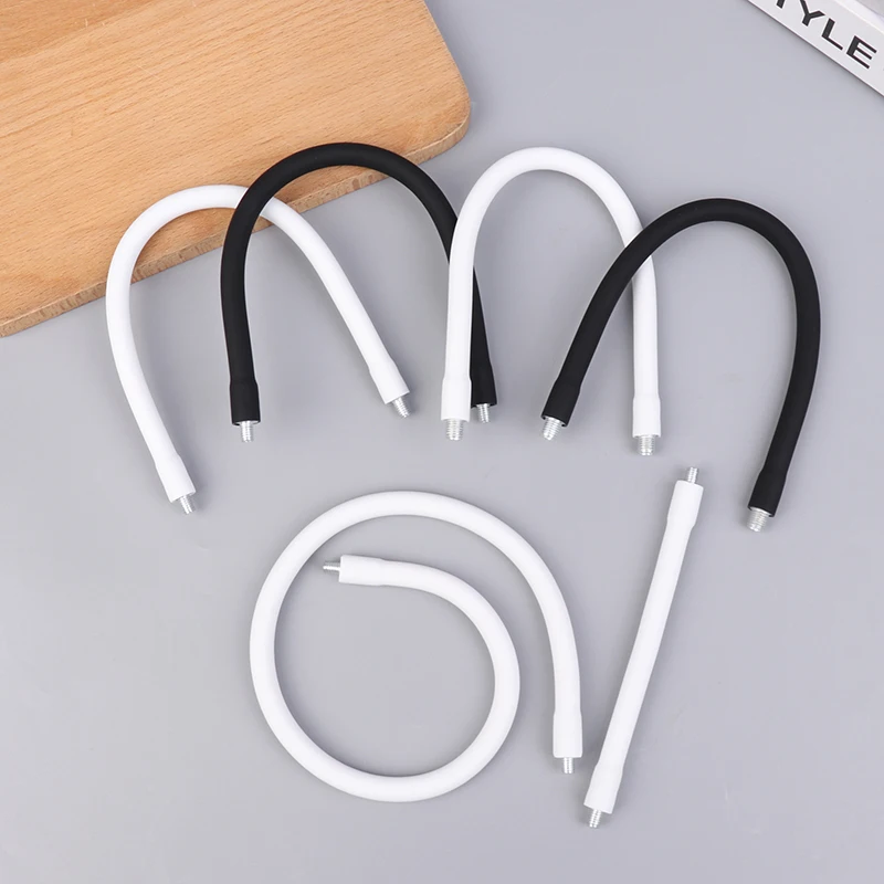 

1Pc M6 M8 Male Female Thread Soft Light Flexible Conduit DIY Metal Silicone Gooseneck Hose Bendable Shaping Universal For Lamp