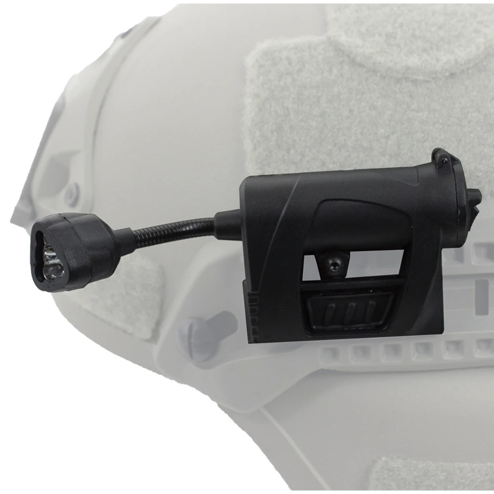 Tactical Helmet Light 3 Modes LED Flashlight Outdoor Night Lighting for Laser Hunting Military Cycling Fishing Helmet Lamp