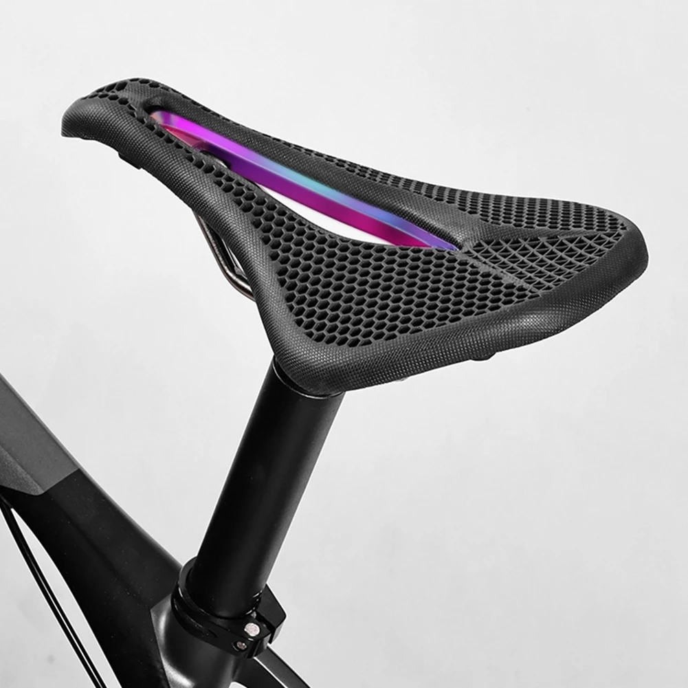 Bicycle Saddle MTB Mountain Road Bike Seat Comfortable Shockproof Cycling Seat Hollow Non-slip Cushion Exercise Bike Saddle