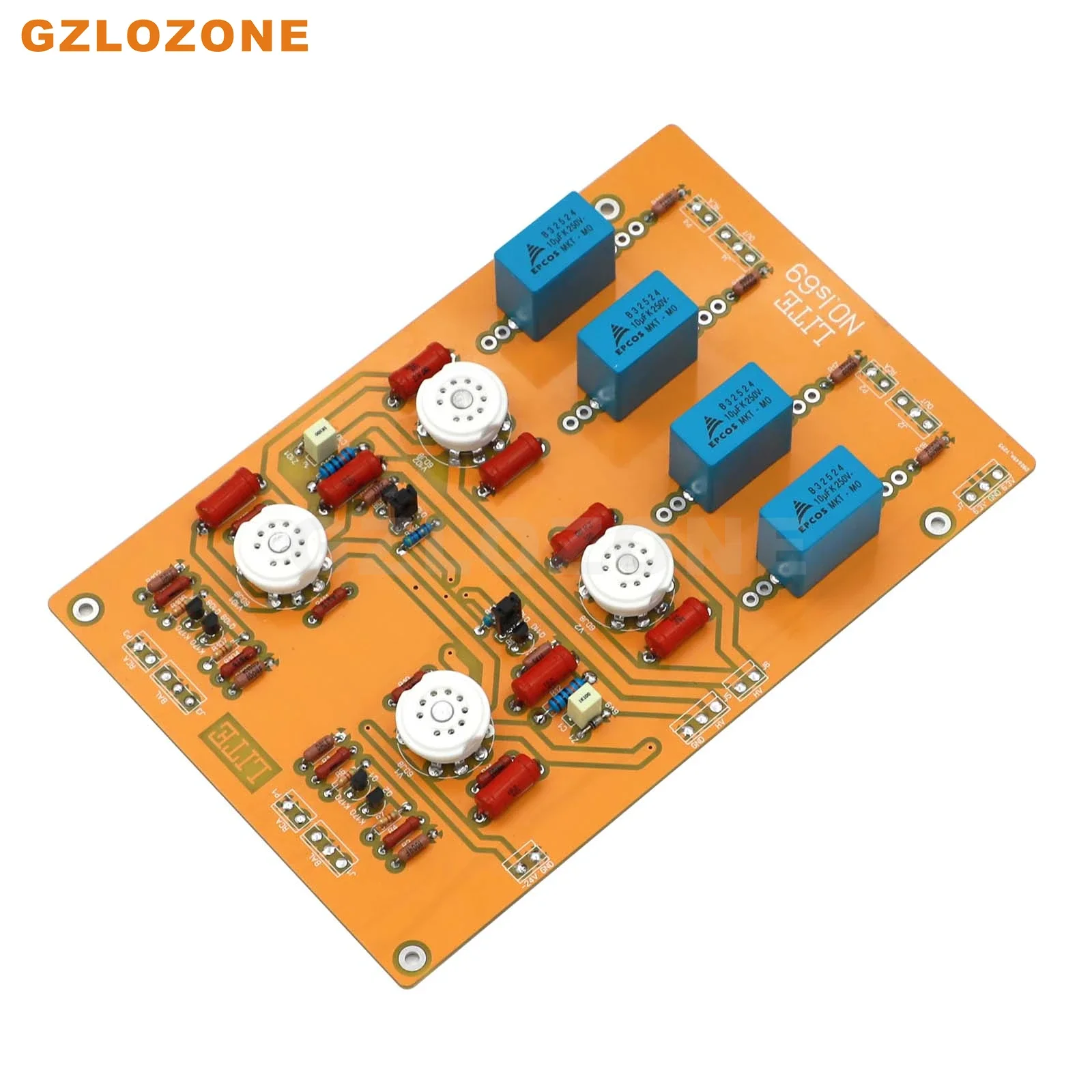 GZLOZONE LITE LS69 متوازن تمامًا 6922 أنبوب المضخم لتقوم بها بنفسك عدة/اللوحة النهائية (بدون أنابيب)
