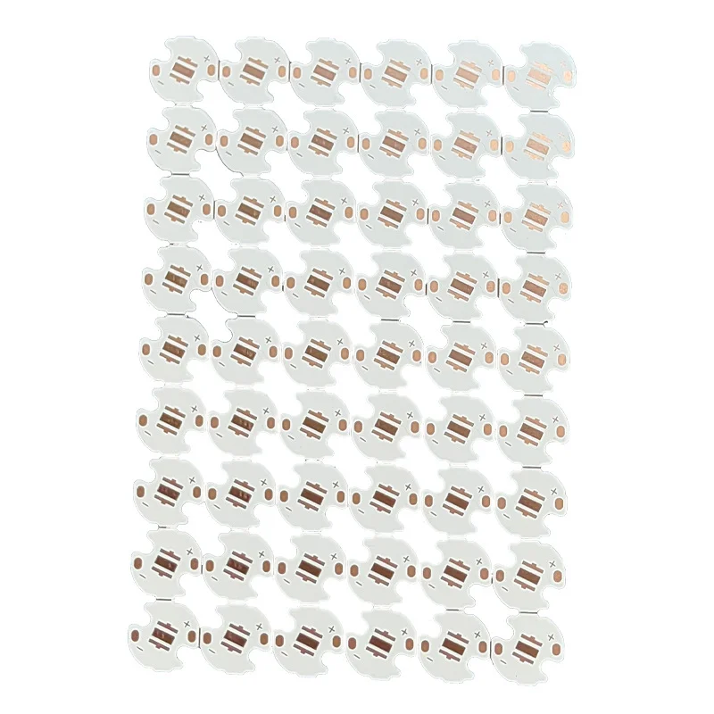 10pcs 5050 LED Heat Sink copper Base Plate 5050 LED PCB 16mm  for 5w 10w 20W DIY starboard