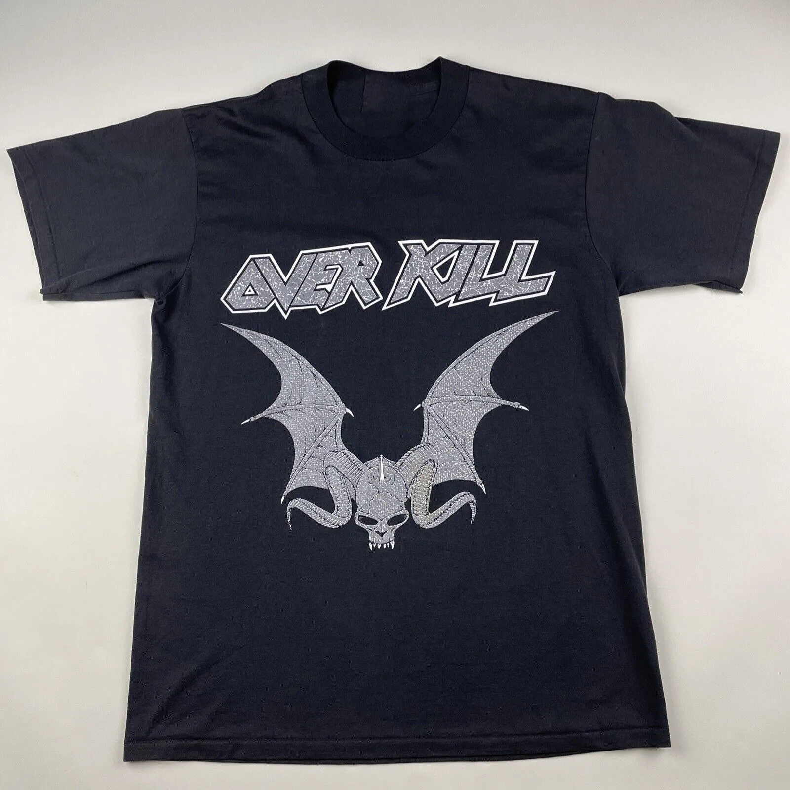 Rare Overkill Band 1993 Cotton For Fan Black S 2345XL T shirt GC789