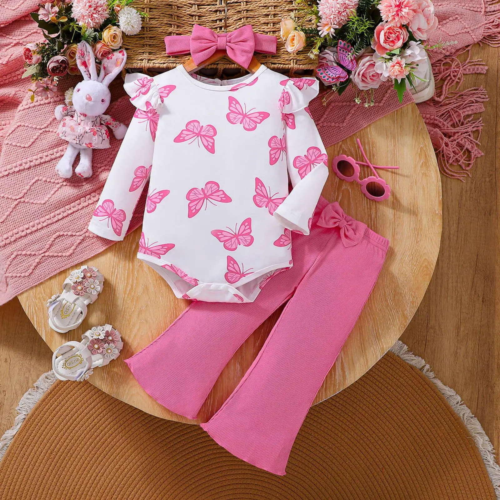 

Two Piece Set Baby Jumpsuit Clothes Winter Thickening Girls Romper Infant Onesie Trend Jumpsuit Newborn Toddler Bodysuit Costume