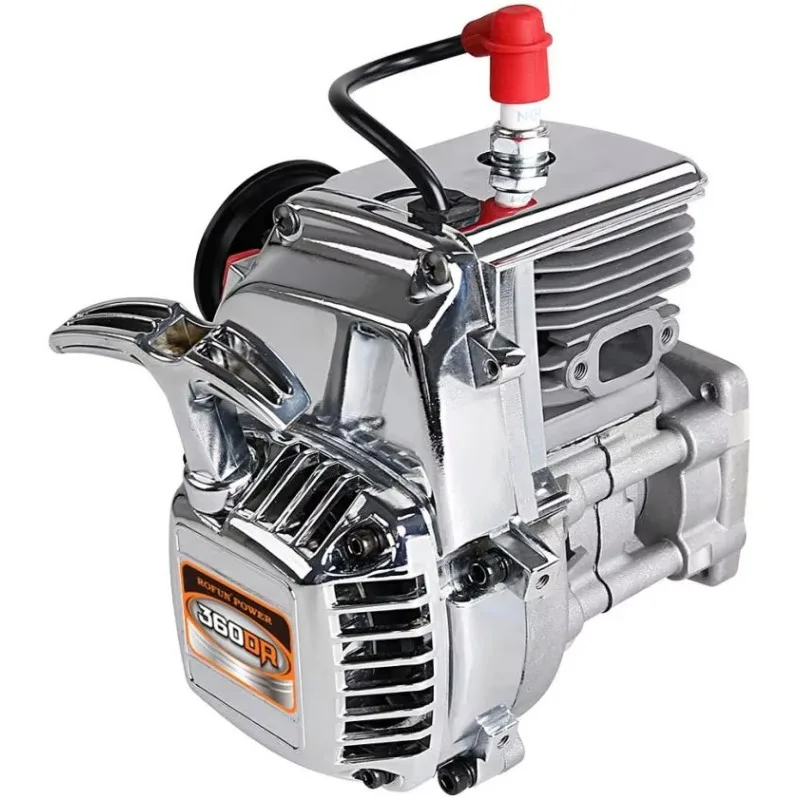 

Хромированное двойное поршневое кольцо 36 куб.см, 4 болта, оливковый двигатель Walbro 1107 для 1/5 Baja 5B 5T 5IVE-T RC Car