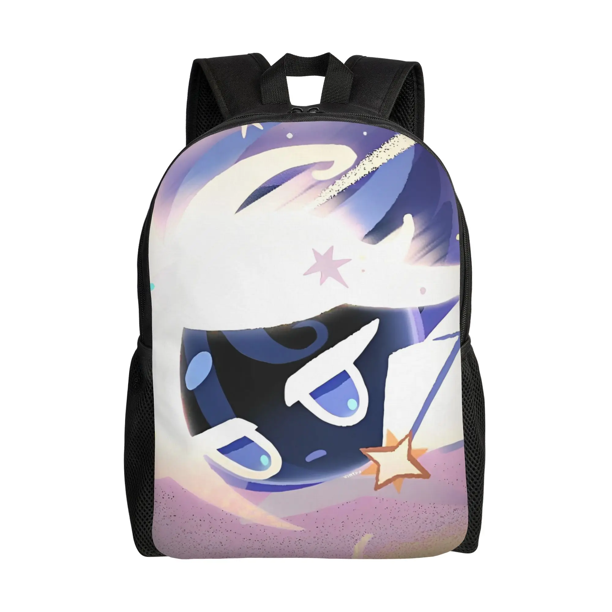 

Stardust Cookie Backpack for Men Women Teenage Student Hiking Travel Daypack Cookie Run Kingdom Laptop Canvas Bags Durable