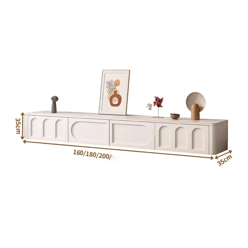 Modern Aesthetic Tv Stand Classic Elegant Premium Trendy Tv Stand Textured With Storage Meubles De Maison Living Room Furniture