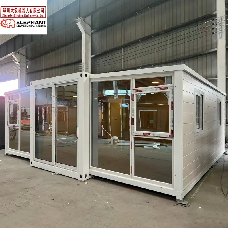 Customized High Quality 20ft 40ft Expandable Container House Office Use Prefab Shipping Mobile Home Construction