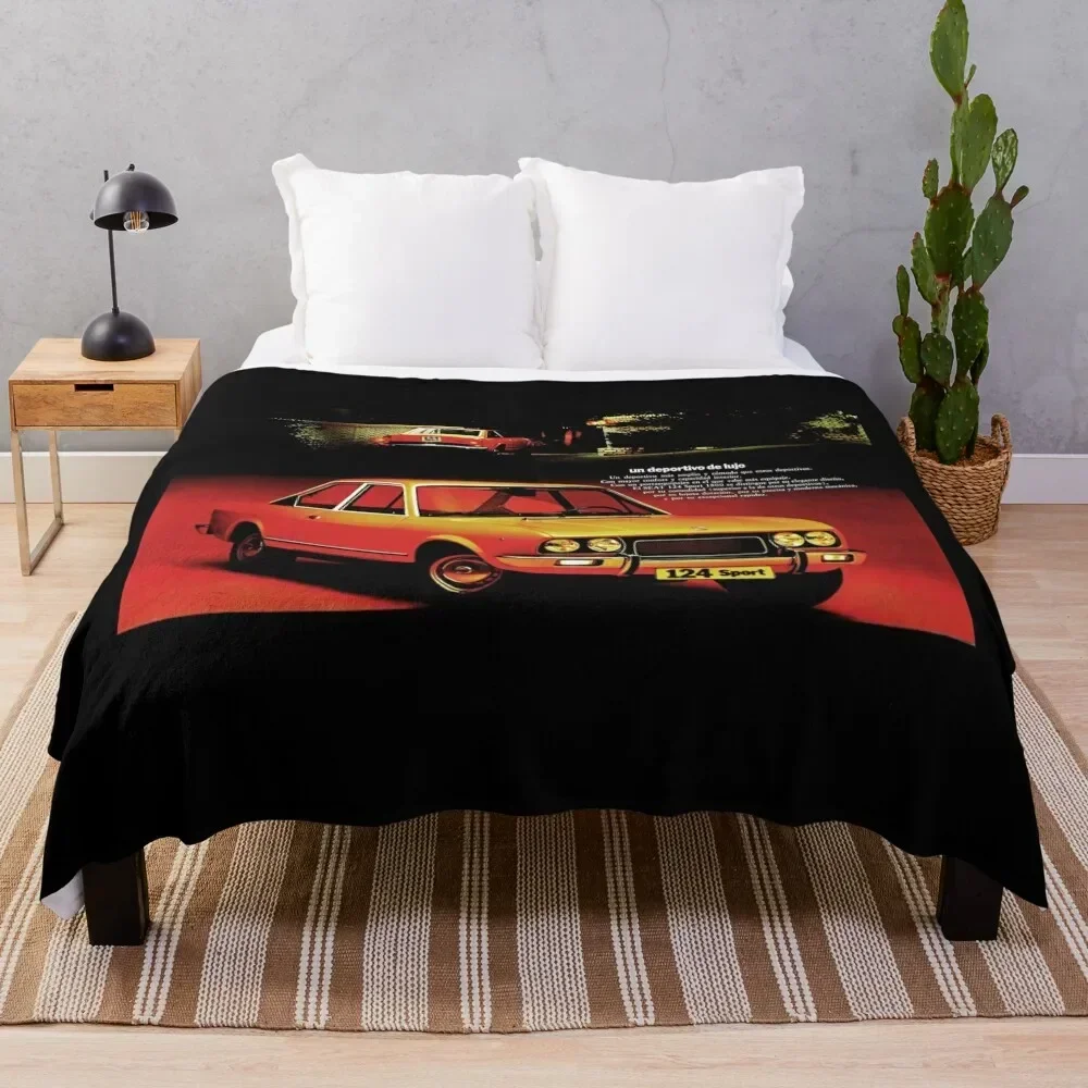 SEAT 124 COUPE Throw Blanket heavy to sleep Cute Blankets