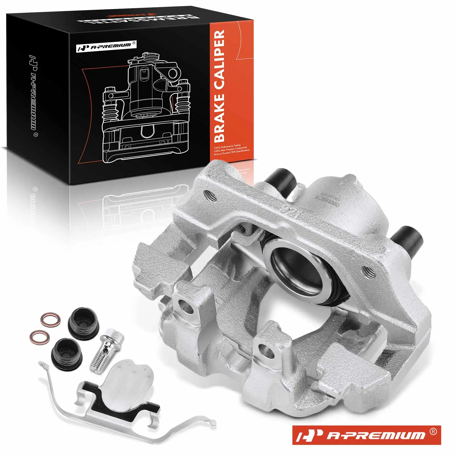 A-Premium Front Right Disc Brake Caliper with Bracket for BMW 323i 2006-2011 328i 2008-2013 328xi 2008 328i xDrive 2009-2013 X1