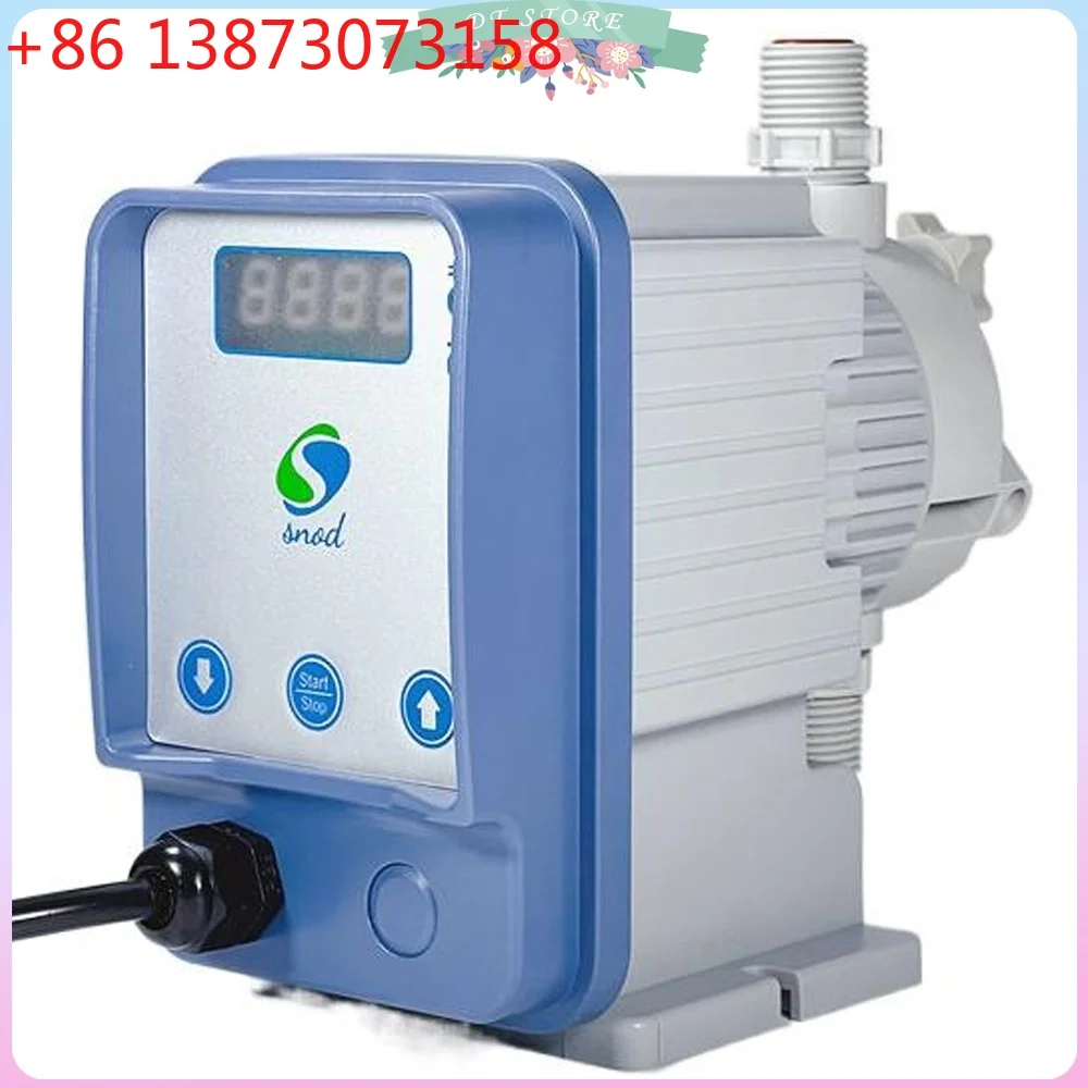 0-70L/H Adjustable Acid Chlorine Chemical Dosing Pump Electronic Metering Pump for Swimming Pool