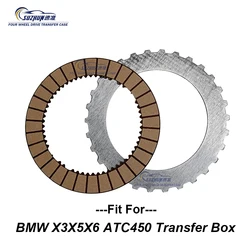 Car 4WD Clutch Disc Friction Plates Set For BMW X3 X5 X6 ATC450 Transfer Case Repair Kit Steel Plate Kit