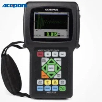 Ultrasonic Thickness Gauge 38/38DL PLUS handheld thickness gauge Dual and single element transducer compatibility