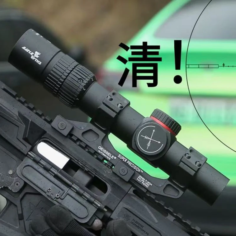 MARCH enters the market with the 1.2-6X24WA, featuring a wide field of view, quick sighting, high-definition crosshairs, high sh