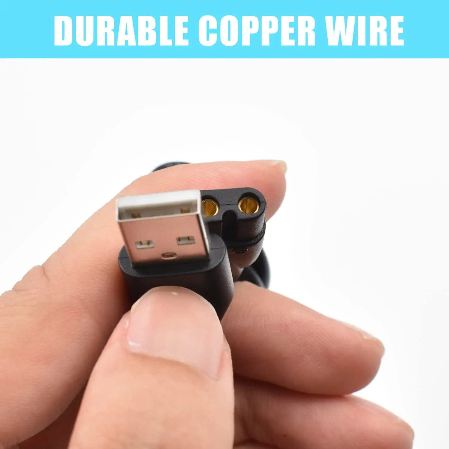 كابل شحن بديل لمقص الشعر للرجال ، سلك شاحن ، سلك طاقة ، متوافق مع ليمووري ، 1 متر