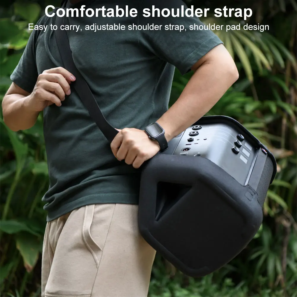 กระเป๋าใส่ลำโพง EVA ป้องกันพร้อมสายสะพาย สำหรับลำโพงพกพา Bose S1 PRO+ เชื่อมต่อผ่านบลูทูธ