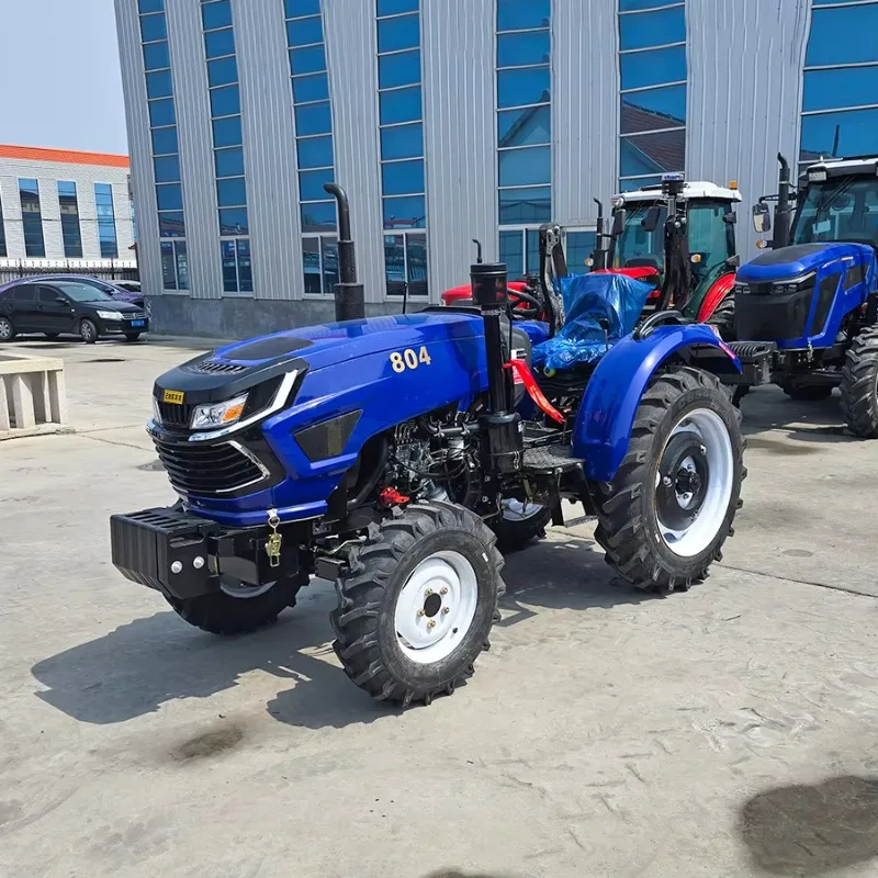 High Quality Compact 4x4 Small Tractor Large Diesel Engine Mini Tractor for Agriculture  Machinery Core Gearbox