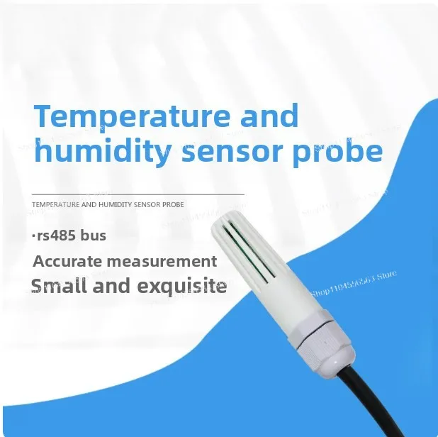 Digital temper and humidity sensor 0-10V voltage output universal temper and humidity transmitter industrial sensing probe flang