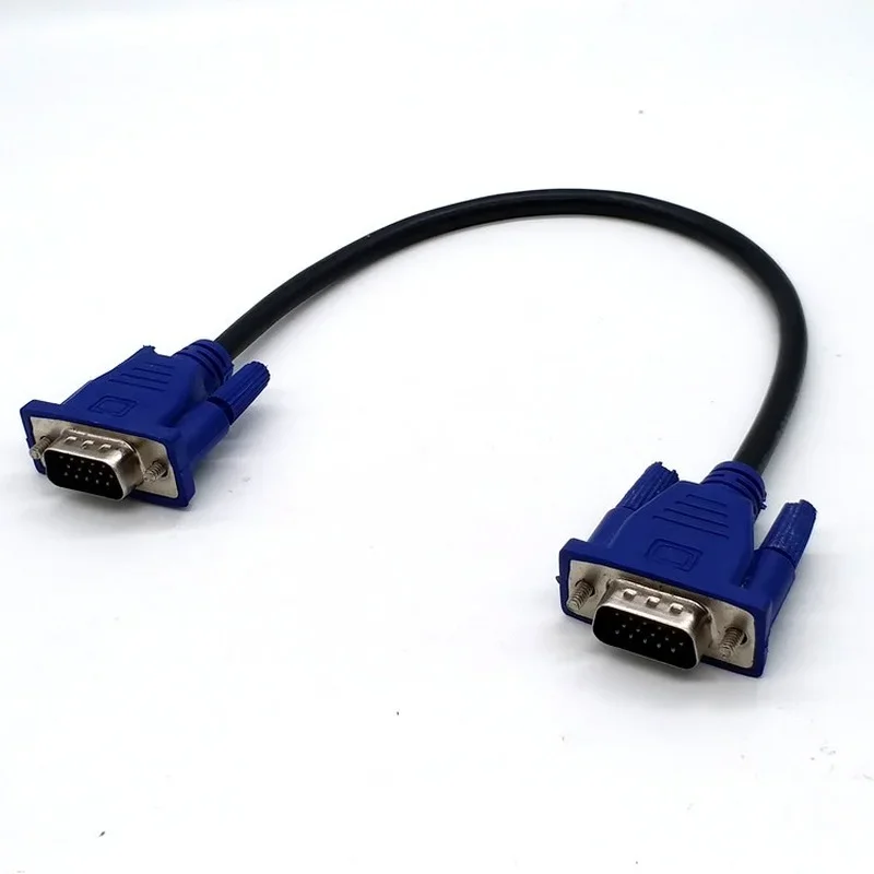 

VGA Extension Cable HD 15 Pin Male To Male VGA Cables Cord Wire Line Copper Core for PC Computer Monitor Projector