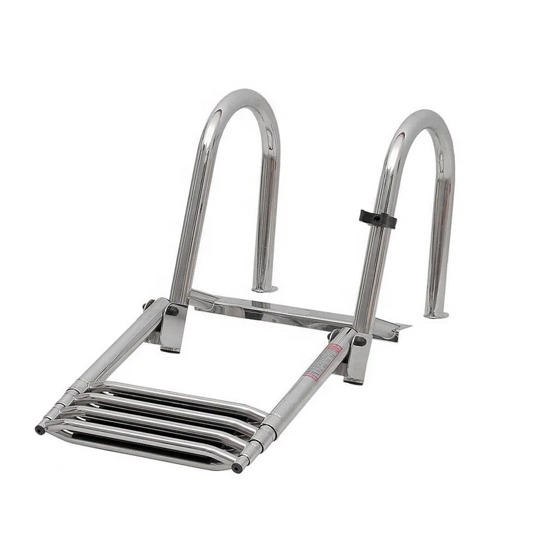 Alastin Telescopic Ladder Stainless Steel Step Ladder Folding Boat Ladder