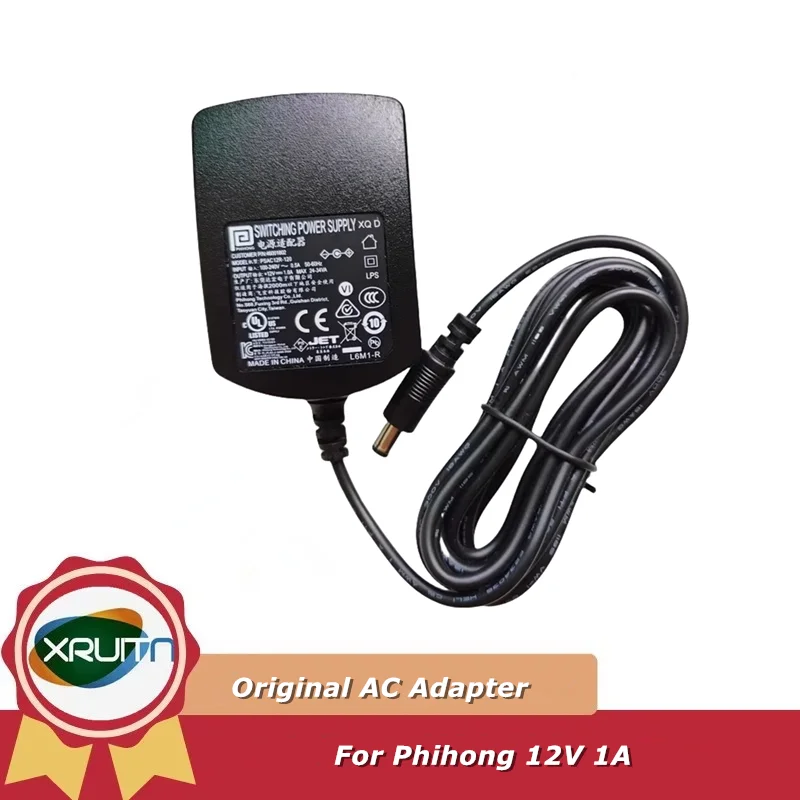 US/EU/UK/AU Plug Genuine Phihong PSAC12R-120 Switching Power Supply 12V 1A AC Adapter Charger For METTLER Scales Power Supply