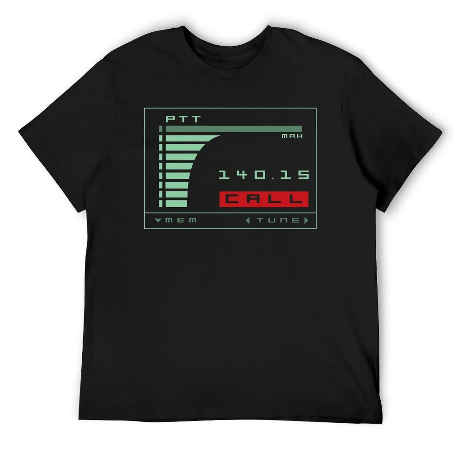 Metal Gear Solid Codec Screen Inspired B T-shirt Harajuku Movement Tees Unique Leisure Humor Graphic USA Size