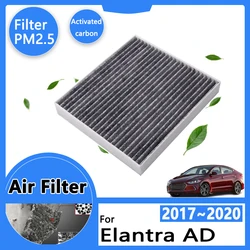 For Hyundai Elantra AD Avante MK6 2017~2020 2018 2019 Auto Accessories Air Filter Intake Purifier Engine Conditioner Filter Grid