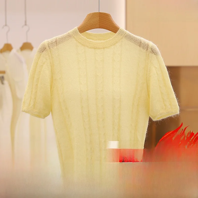 

Slim Fit round Ne ort Sve Pure Color Knitwear Women's Faion Autumn New Arrival YAO Brand Basic Sle Comfortable Mat...