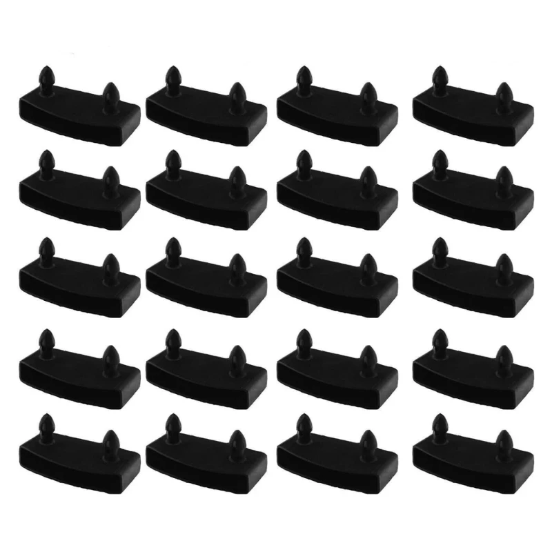 20/40pcs Replacement Bed Slats Holder Plastic End Caps Holder Repair Solution Dropsale