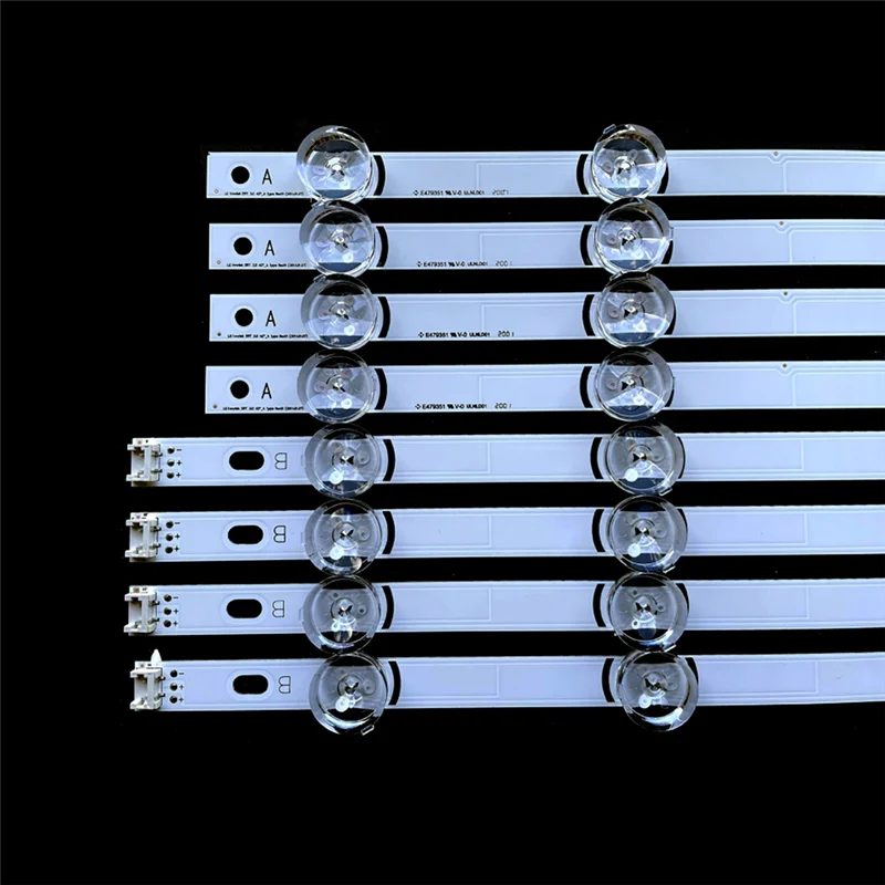 

LICE-8PCS LED Backlight Strip For DRT 3.0 42 A/B 42LB653V 42LF560V 42LF562V 42LF564V LED Backlight Strip Replacement Parts