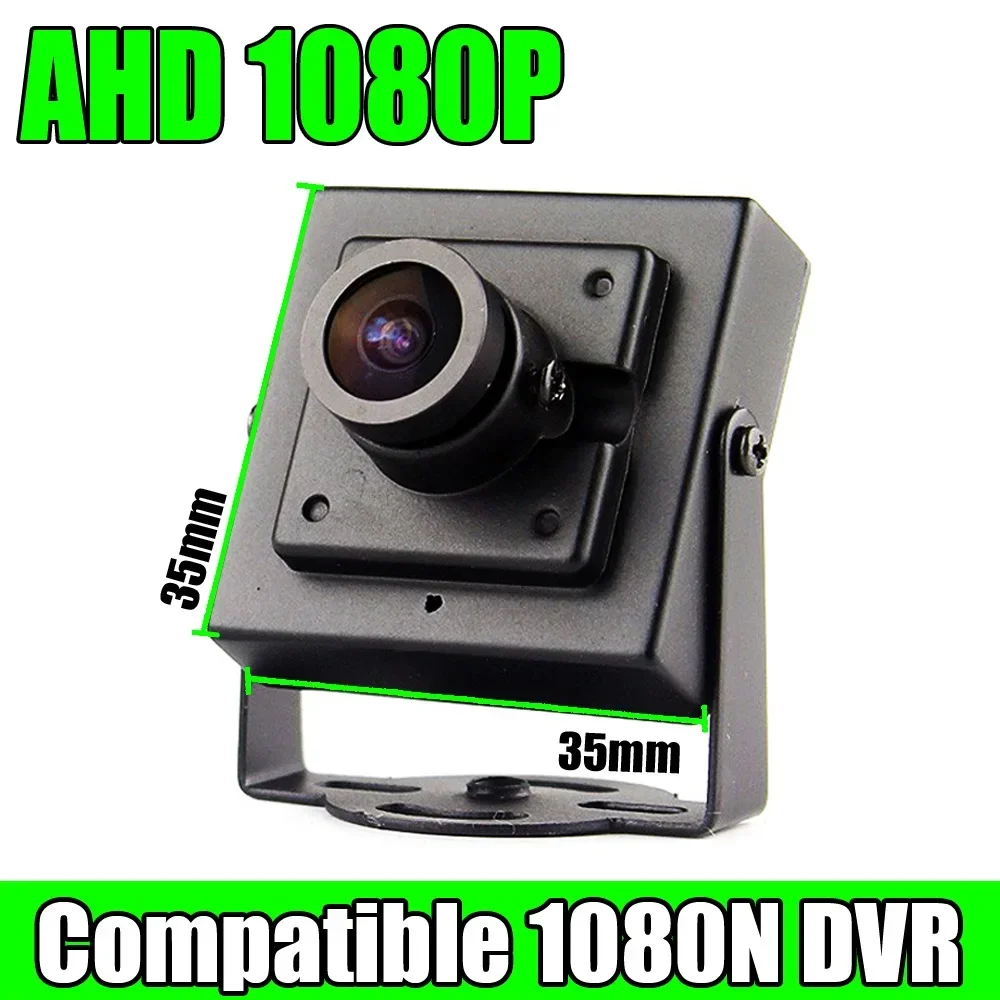 

1080P Mini Metal Security Cctv AHD Camera 2MP Coaxial Digital HD For Home/Car 2.8mm/3.6mm/12mm/16mm lens 650 Filter have Bracket