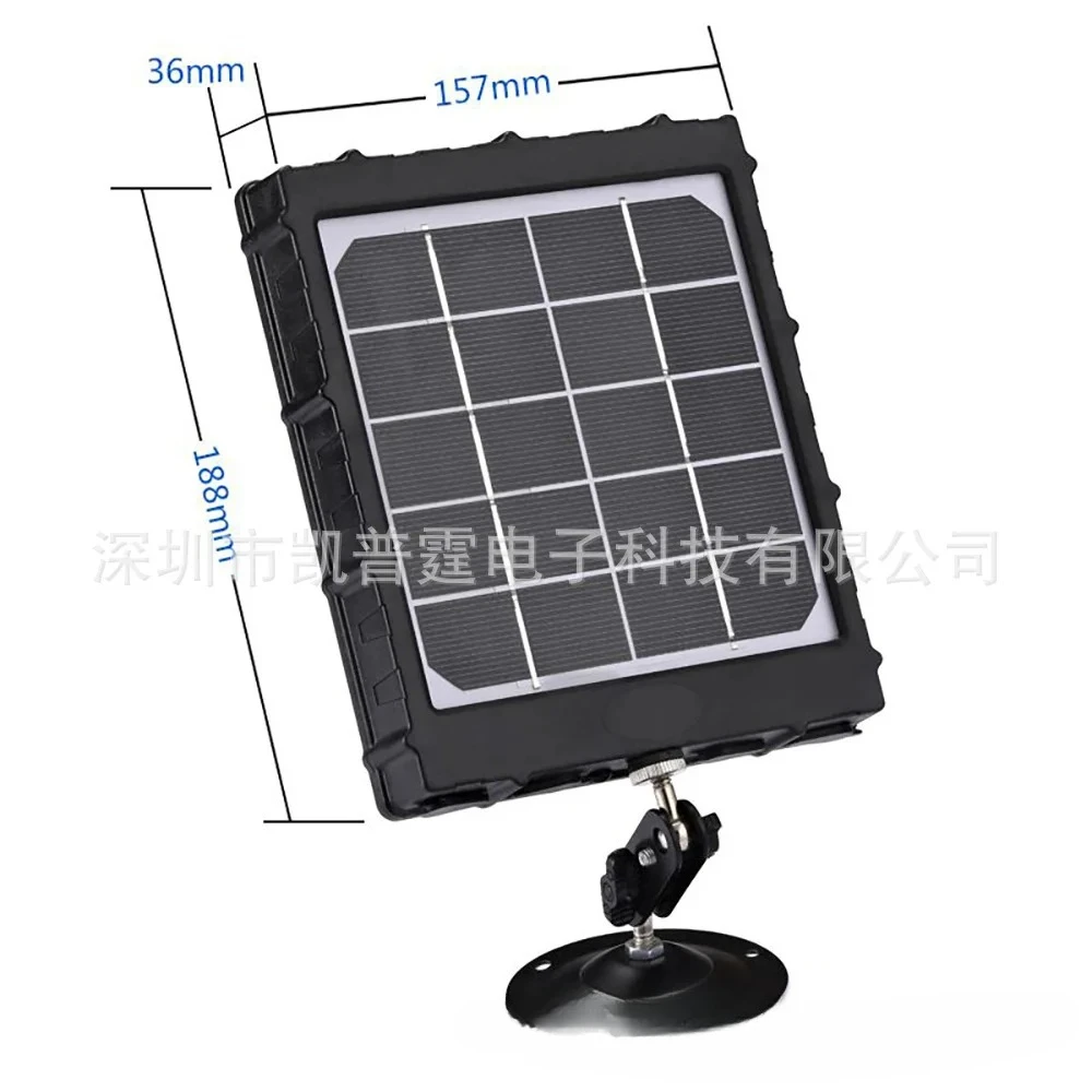 3W Solar Panel Built-in 8000mAh Battery Outdoor Special Energy Storage System, A Variety Of Voltage Output 6v12v