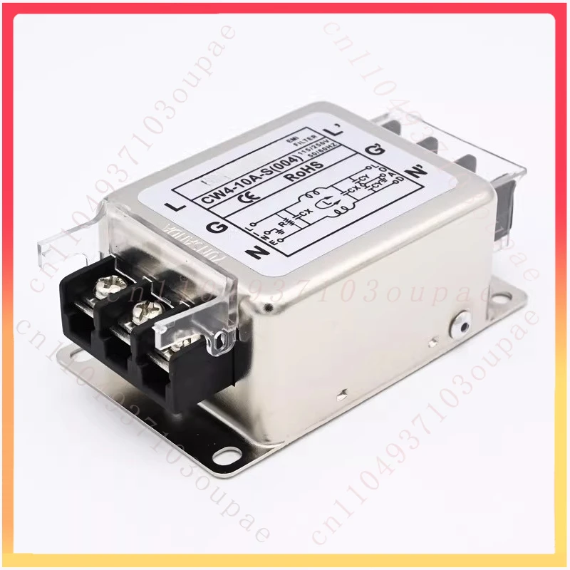 Power Filter 220V FOR CW4-10A 20A 30A-S(004) Terminal Block First-Class Screw Fixing