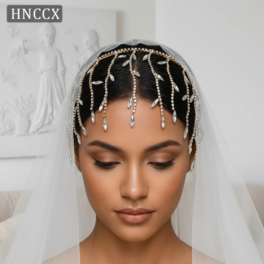 

YouLaPan Fashionable Rhinestone Headband Handmade Suitable Bride wedding Women's Banquets Dances Parties Hair Accessories HP483