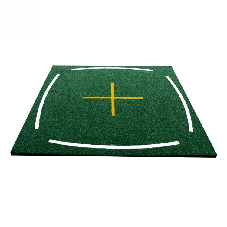Golf small TPR bottom, professional emulator percussion pad special swing practice pad durable hitting pad