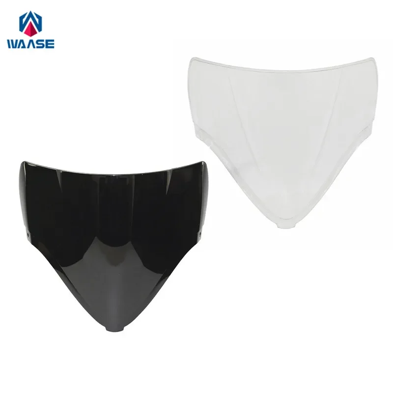 

waase For Suzuki Hayabusa GSXR1300 GSX1300R 2008-2020 Windshield Windscreen Airflow Wind Deflector Viser Visor Glass