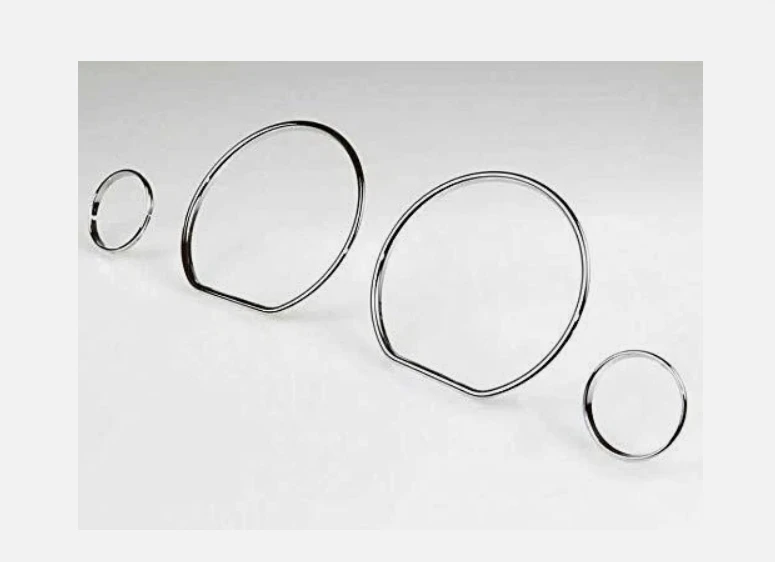 Chrome Dash Gauge Ring Set For VW Golf / Jetta / Vento MK3