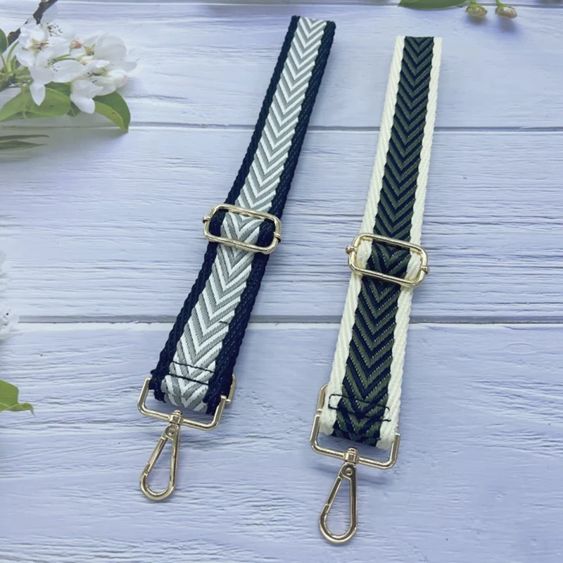 Adjustable Bag Strap - Fashion Guitar-Style Replacement Crossbody Strap For Women Handbag Purse Strap Durable