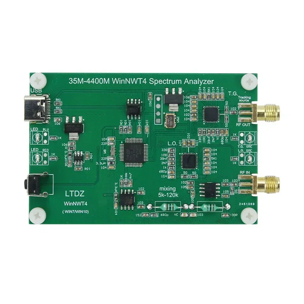 LTDZ_35M-4400M USB Spectrum Analyzer Module Spectrum Signal Source RF Frequency Domain Analysis Tool Accessories