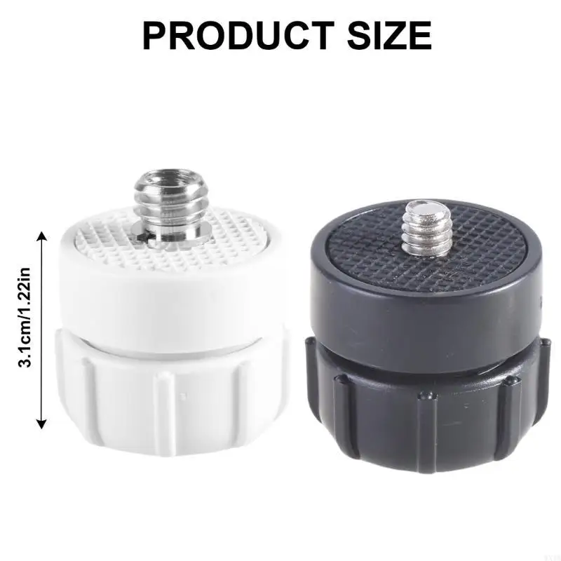 Essential 17mm Balls to 1/4 & 3/8Inch Thread Joint Adapter for Photography Gear