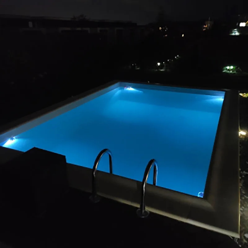 Solar LED Pool Light, Mudando a cor, subaquática, lâmpada de parede, decoração impermeável, luzes para lagoa, fonte, aquário, pátio, RGB