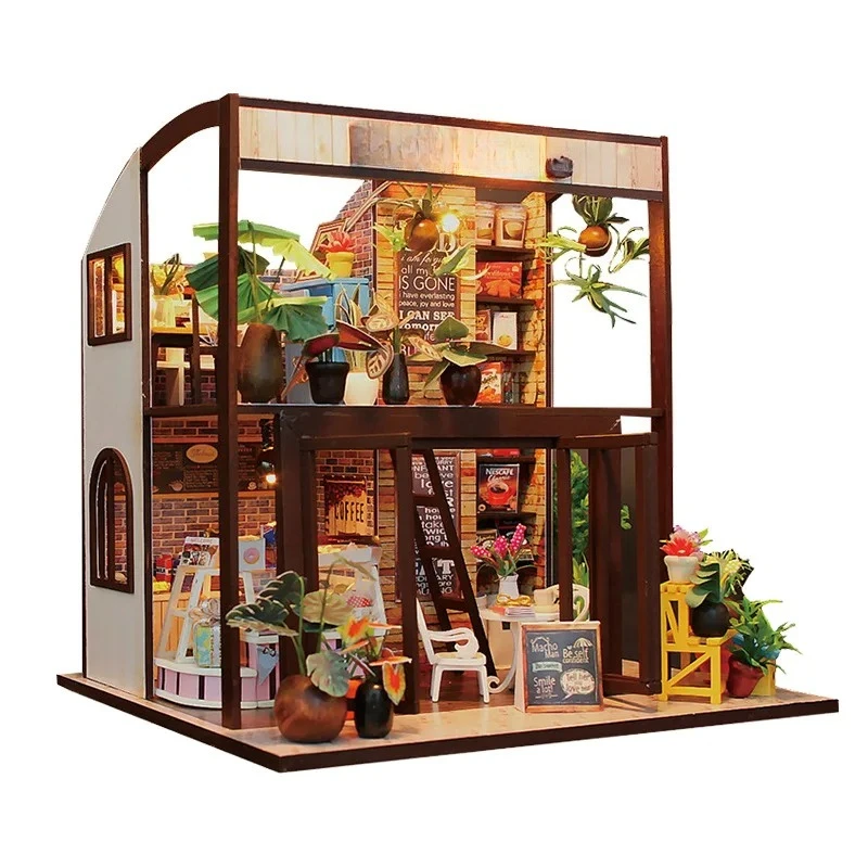 kit-de-meubles-miniatures-en-bois-–-mini-serre-avec-diode-electroluminescente-meilleur-cadeau-d'anniversaire-maison-de-poupee-miniature