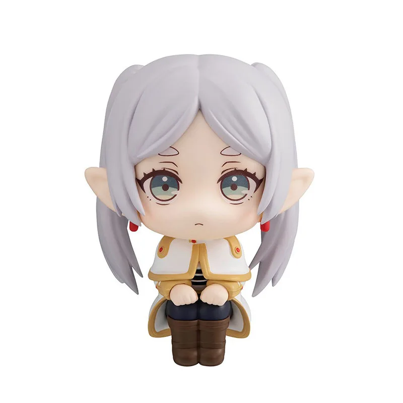 10cm Frieren Beyond Journey's End Animation Peripheral Figure Magician Action Figure Pvc Q Edition Cute Doll Ornament Collection