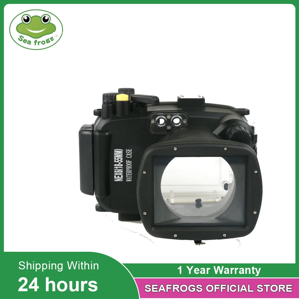 

40m Underwater Camera Housing Case for Sony NEX6 18-55mm Waterproof Housing Camera Case All Function Button Control Dive Device