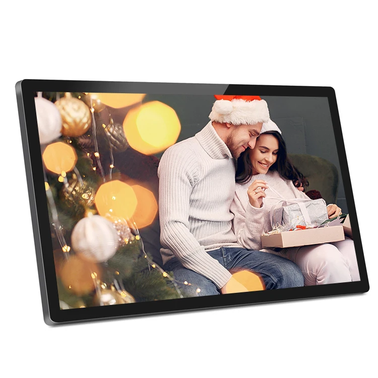 

Big Size 18.5inch Wall Mount 1920x1080 Frameo APP Digital Picture Video Frame for Share Photos
