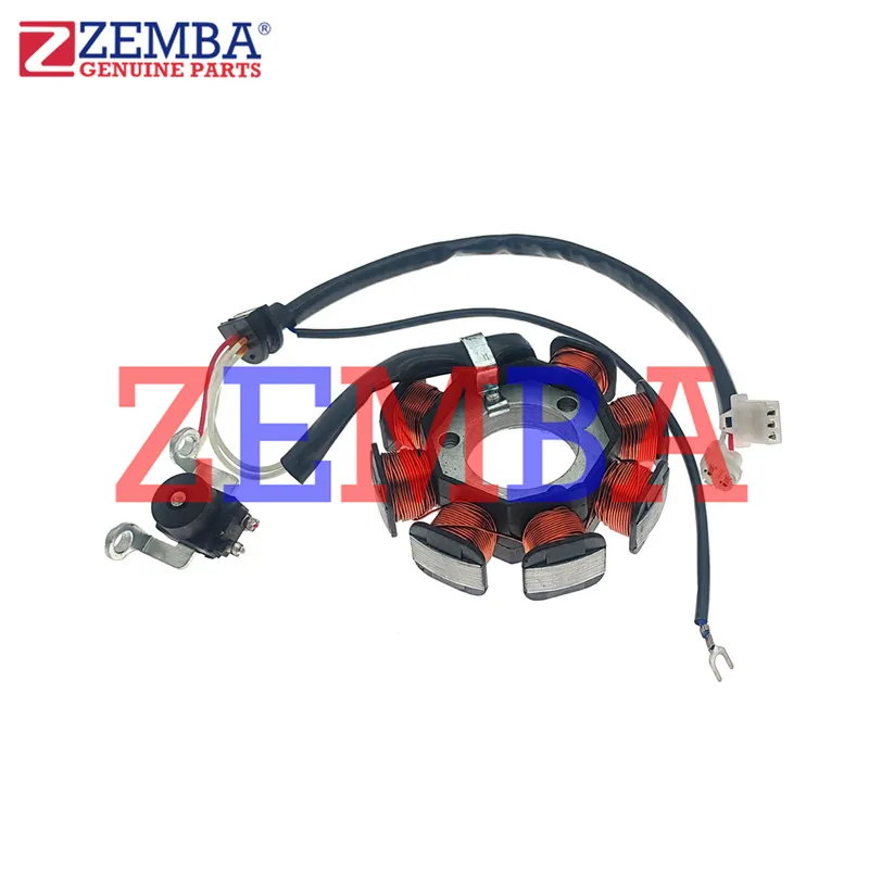 IGNITION STATOR MAGNETO COIL A/C 8 COILS 3 HOLE FOR YAMAHA YBR125 XTZ125 LIBERO125