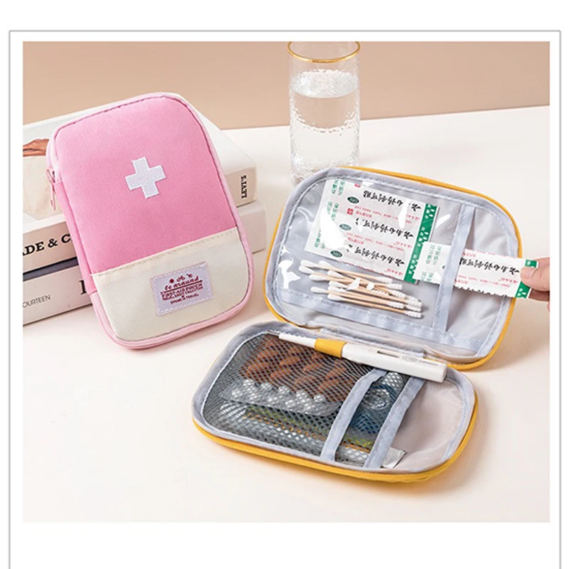 Portable medical kit medication organizer travel first-aid kit emergency medical bag For Outdoor Travel Medical Bag